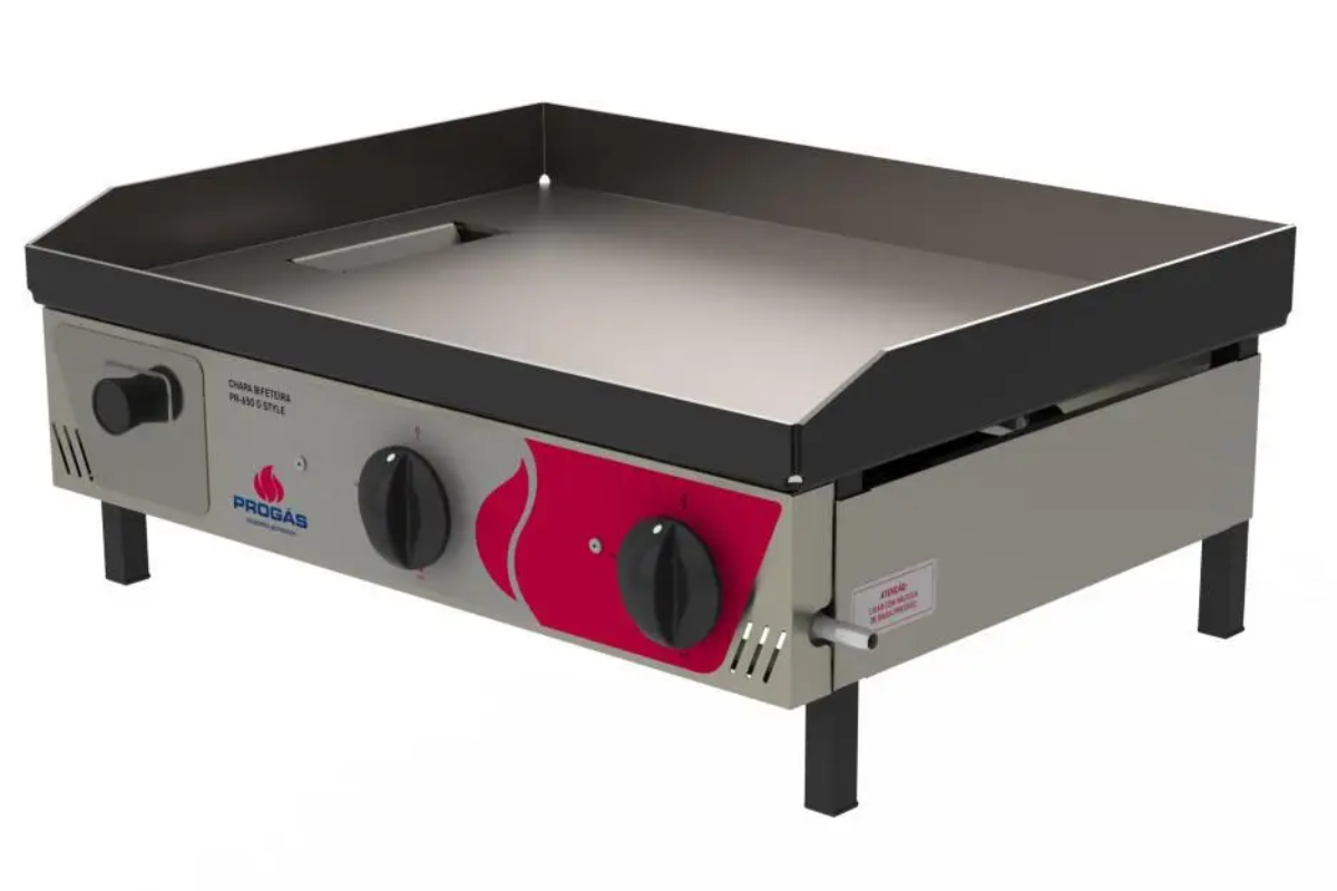Chapa Bifeteira a Gás PR-650 G Style Progás