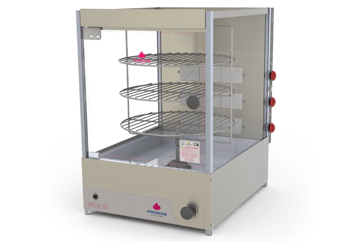 Forno Multiuso gás 3 grelhas Progás