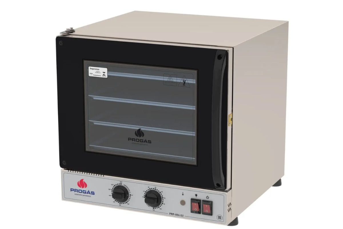 Forno Turbo Elétrico Analógico com 4 Assadeiras