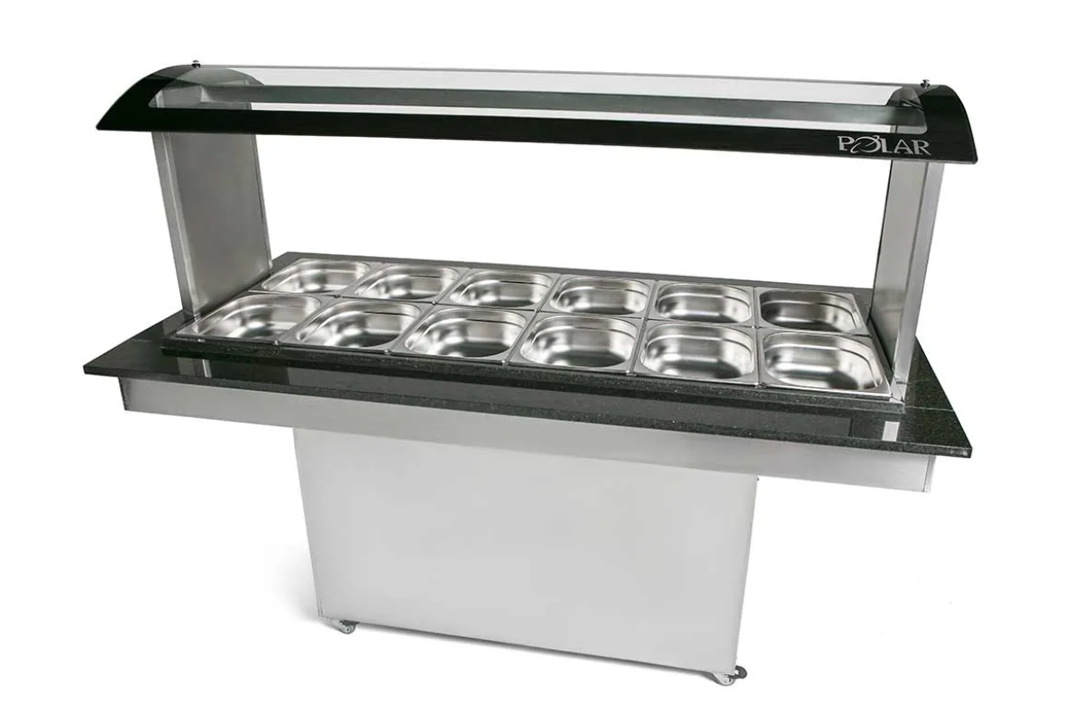 Balcão térmico quente