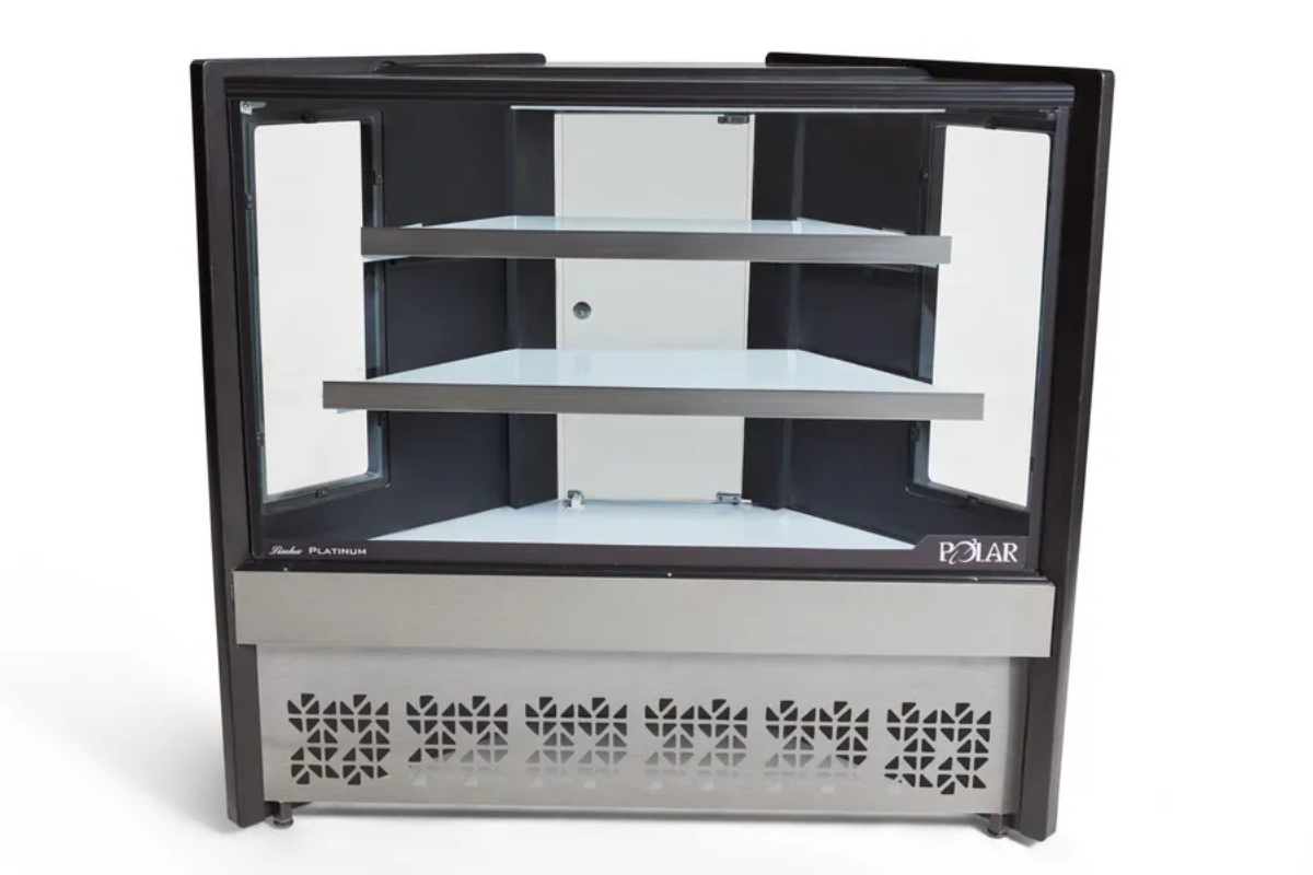 Balcão vitrine natural Platium
