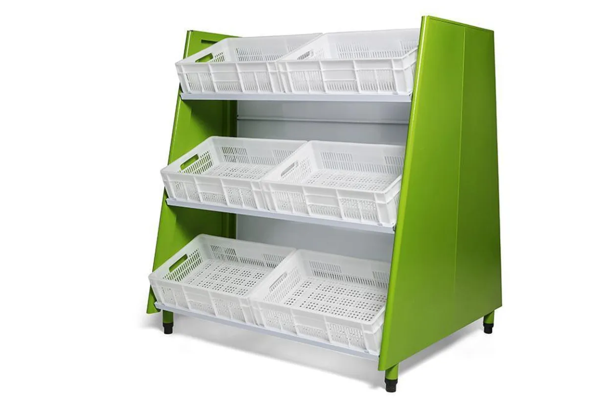 Hortifrut central com 12 caixas