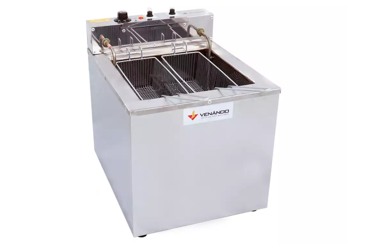 Fritadeira elétrica água e óleo bancada 23L