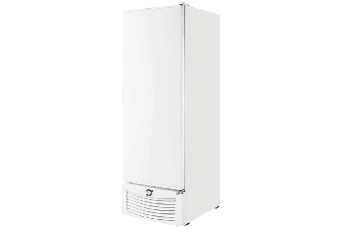 Freezer tripla-ação vertical porta cega
