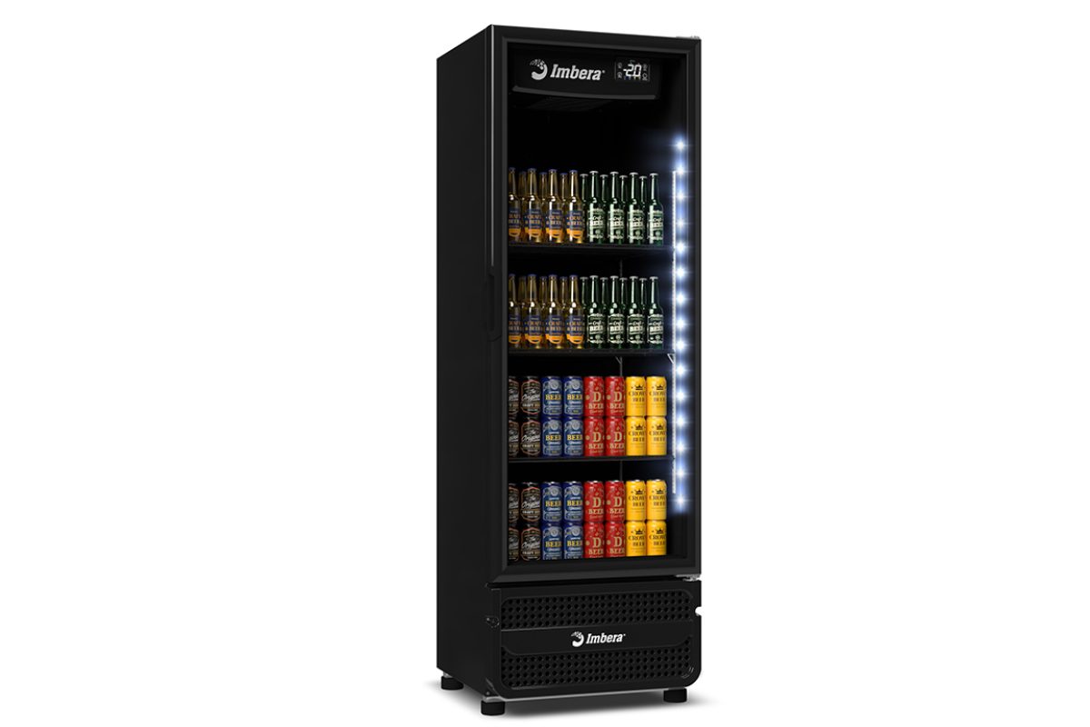 Cervejeira porta de vidro 569L