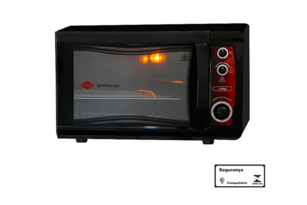 Forno Elétrico Joy Black Easy Clean - Layr