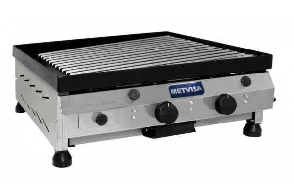 Char Broiler a Gás 60cm - Metvisa