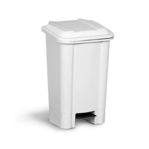 Lixeira 50L com pedal de plástico